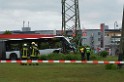Schwerer Bus Unfall Koeln Porz Gremberghoven Neuenhofstr P134